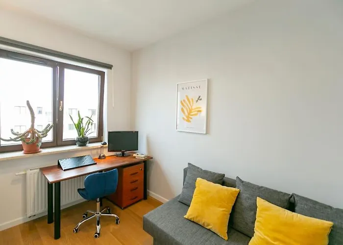 Przytulny, Komfortowy Apartament Z Garazem * Varsóvia