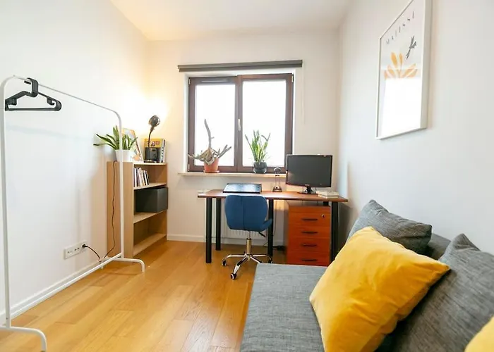 Przytulny, Komfortowy Apartament Z Garazem Βαρσοβία